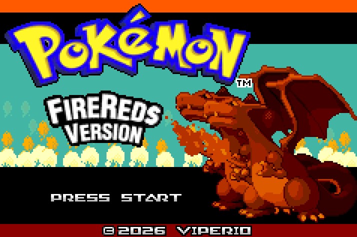 Pokémon FireRed Multiplayer background